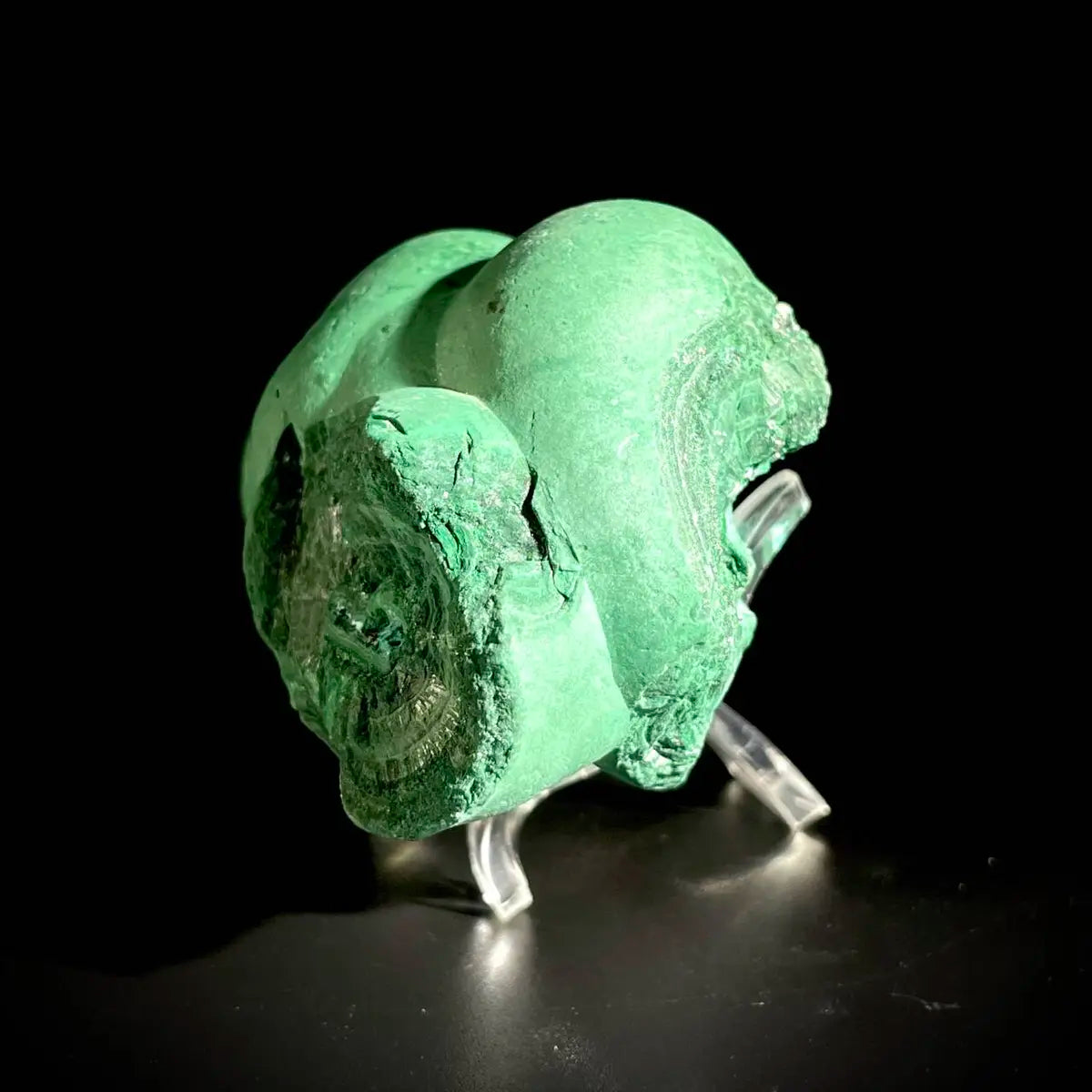 Natural Stalactitic Malachite Specimen | Katanga, DR Congo | 190 g | 7*4.5*3.5 cm