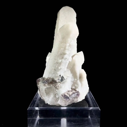 A464-Natural Inner Mongolia Candle Quartz Crystal Cluster on Matrix | Rare Quartz Mineral Specimen | Mineral Collection | 810 g | 15*13*8 cm
