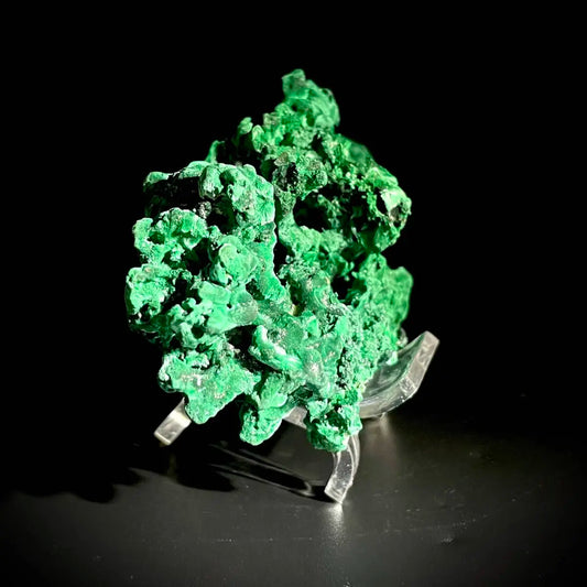 Natural Congo Velvet Malachite Specimen | Katanga, DR Congo | 60 g | 8*4.5*3 cm