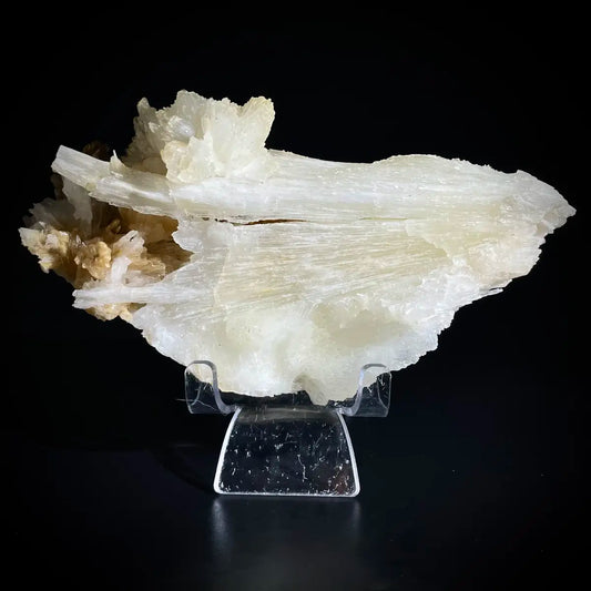 Guizhou White Aragonite /White Veined Natural Stone Specimen |17×9.5×6 cm| 640g