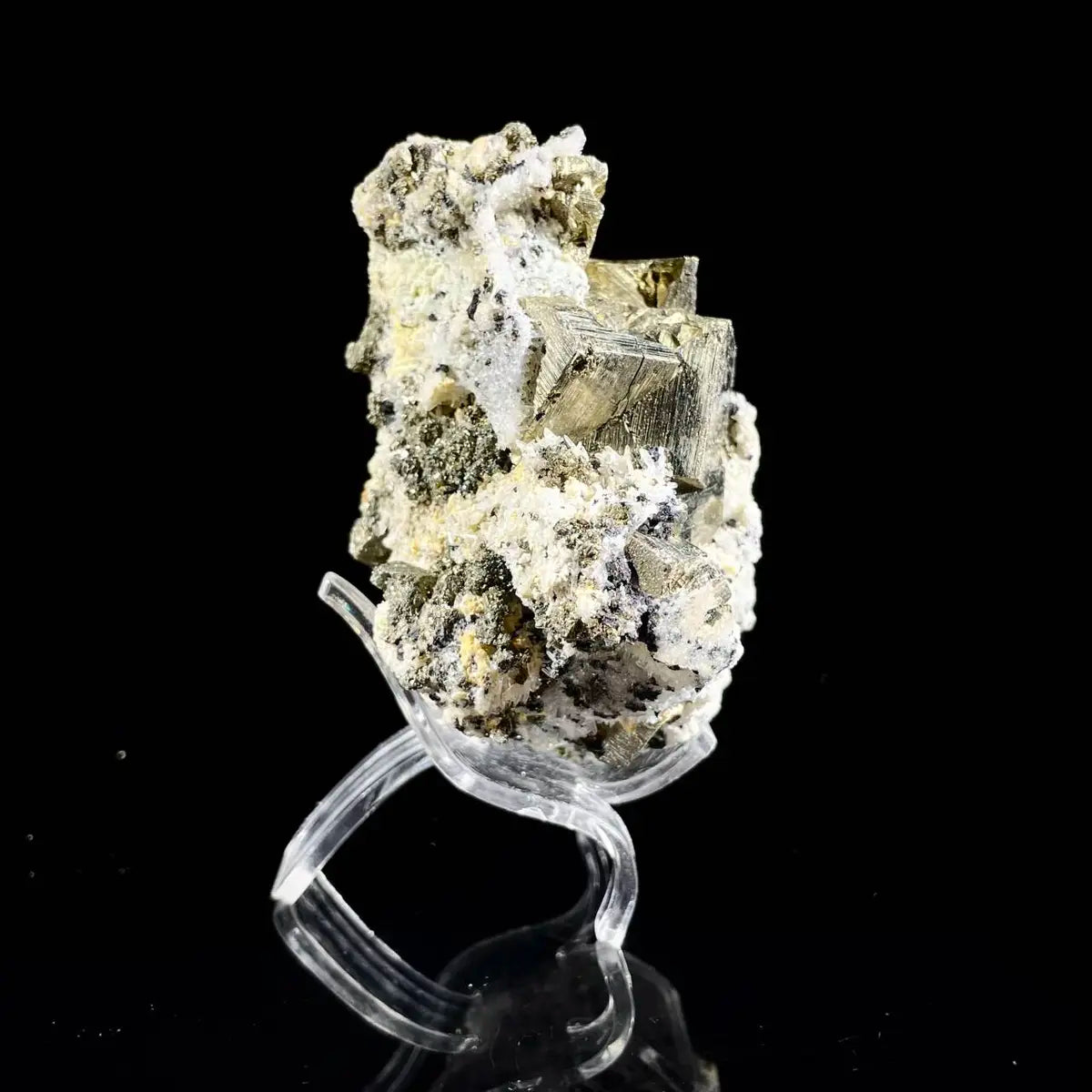 Natural Peruvian Chalcopyrite Mineral Specimen | 340 g | 8.5*7.5*5.5 cm | Sulfide Minerals | Peru