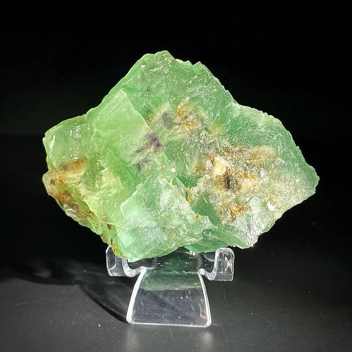 Natural Green Fluorite Crystal Specimen | Hunan, China | 380g | 10*7*5cm