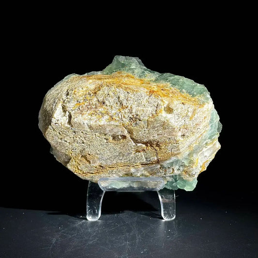A19-Natural Green Fluorite Crystal Specimen | Hunan, China | 780g | 11.5*8*7cm