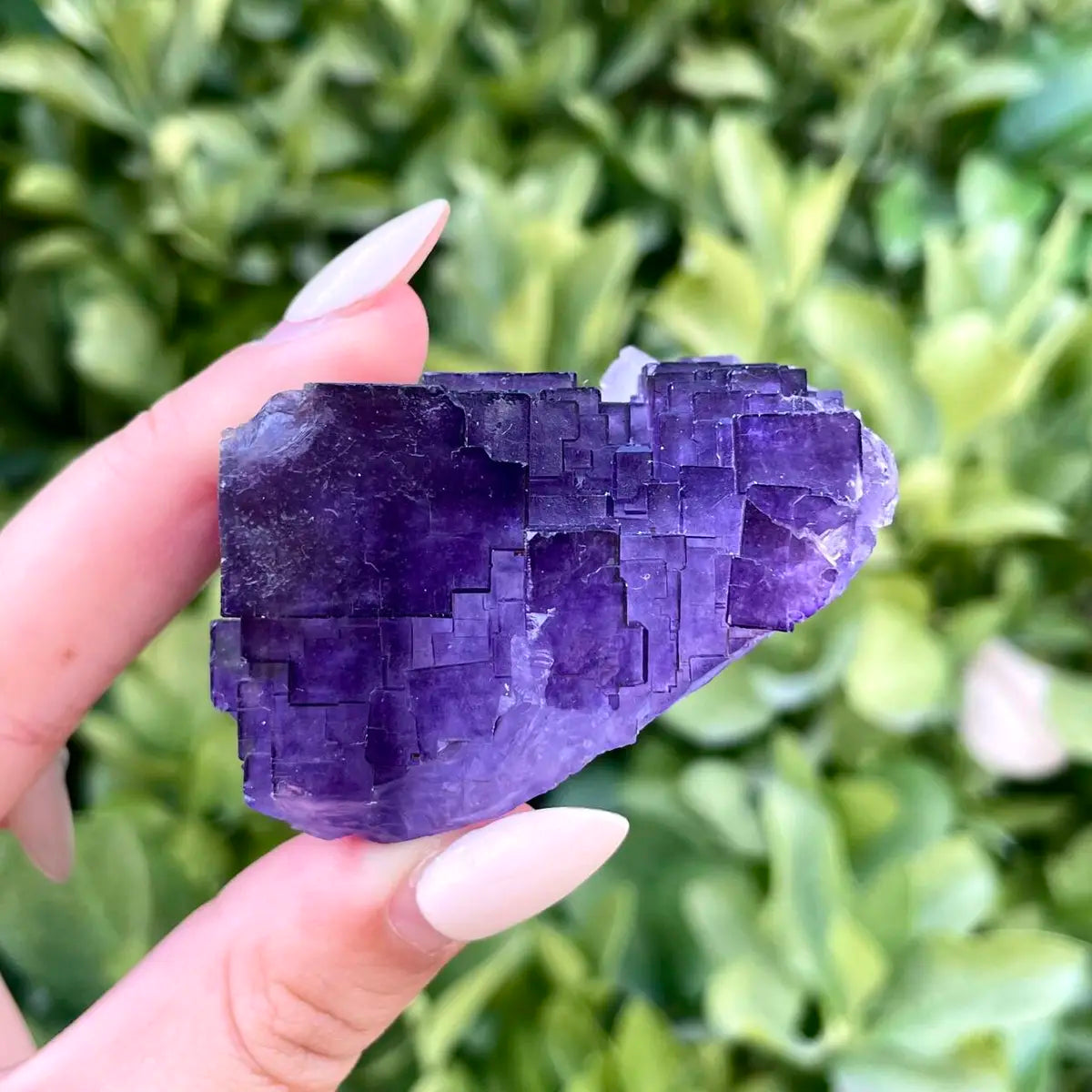 Xinjiang Matrix Fluorite Specimen | Xinjiang, China | 110g | 5.5*4*3.5 cm | Fluorite on Matrix | Collector Mineral Sample