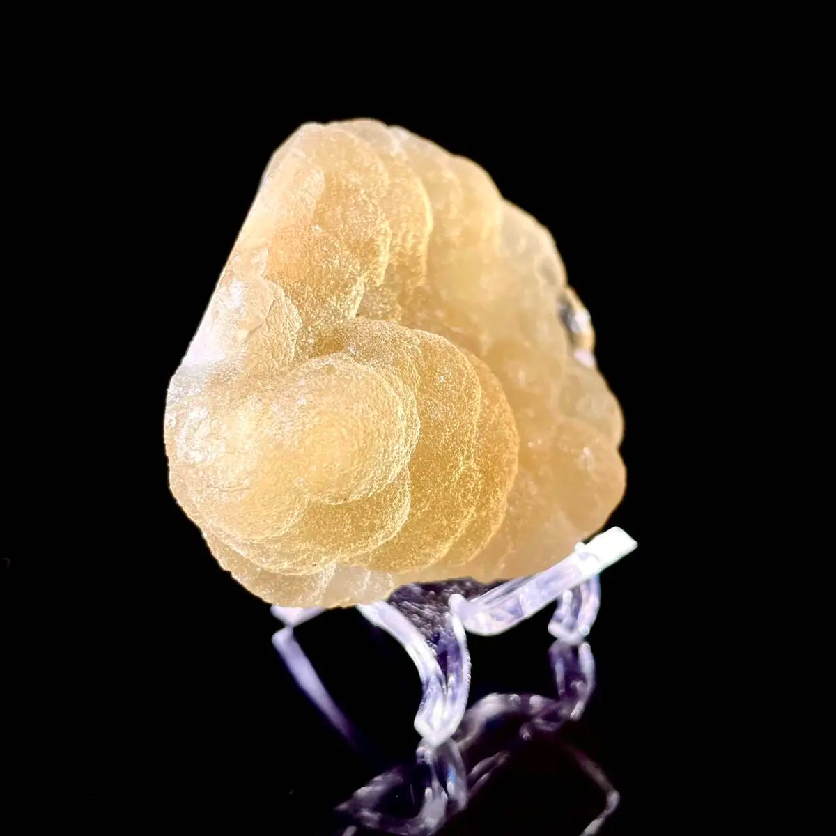 Henan Yellow Fluorite | Natural Golden Fluorite Mineral Specimen | 95 g | 7*5*2 cm