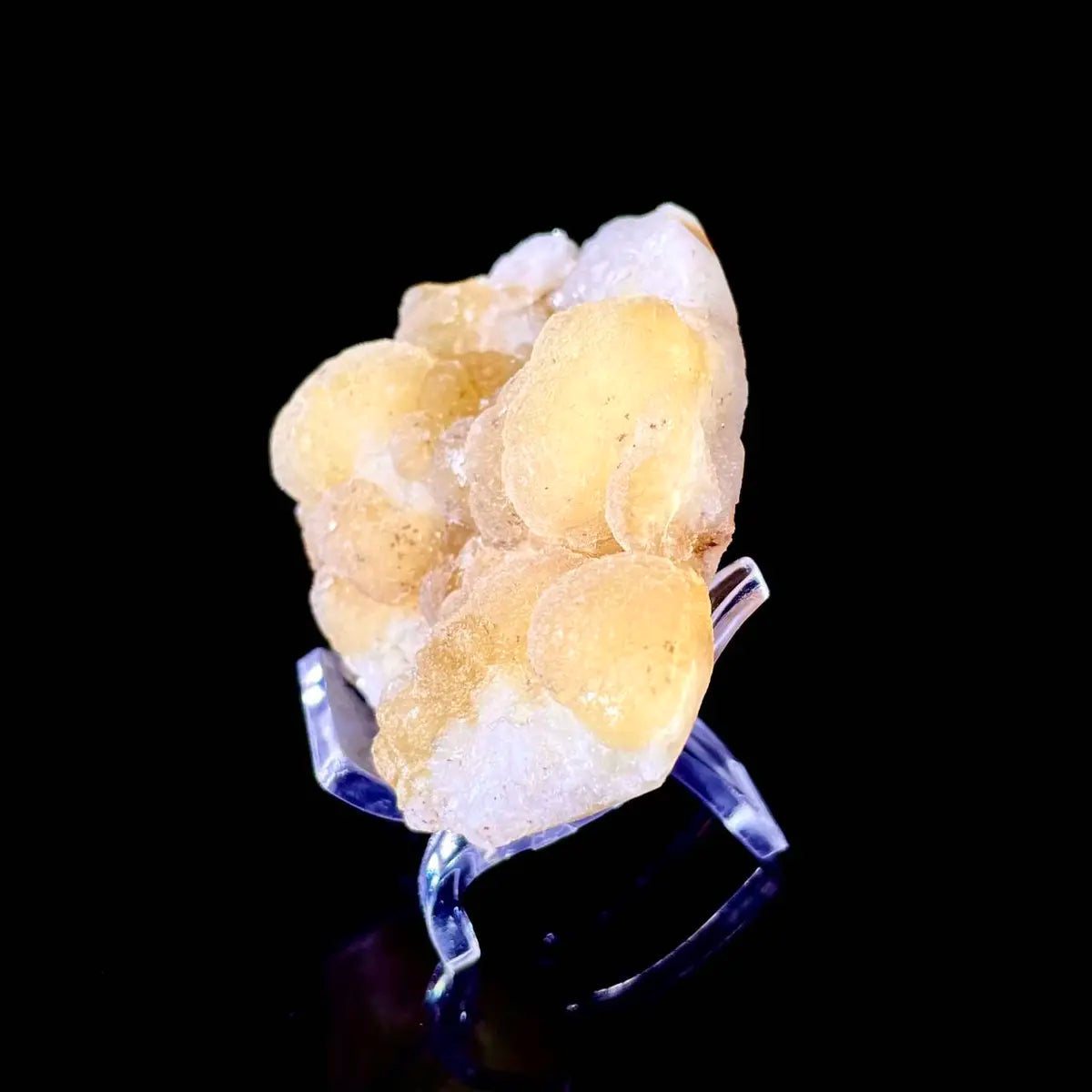 Henan Yellow Fluorite | Natural Golden Fluorite Mineral Specimen | 77 g | 6*4.5*2 cm