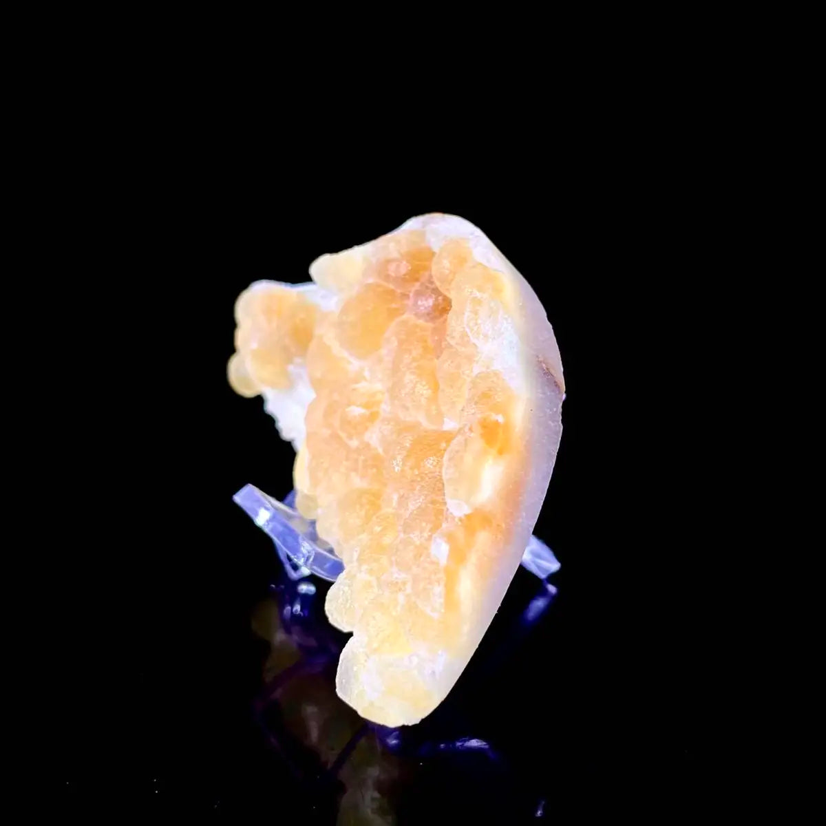 Henan Yellow Fluorite | Natural Golden Fluorite Mineral Specimen | 68 g | 8.5*4*1.5 cm