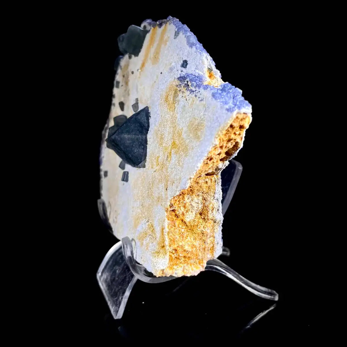 Natural Morandi Fluorite Crystal from Fujian, China | Mineral Specimen | 440 g | 14*9.5*3 cm