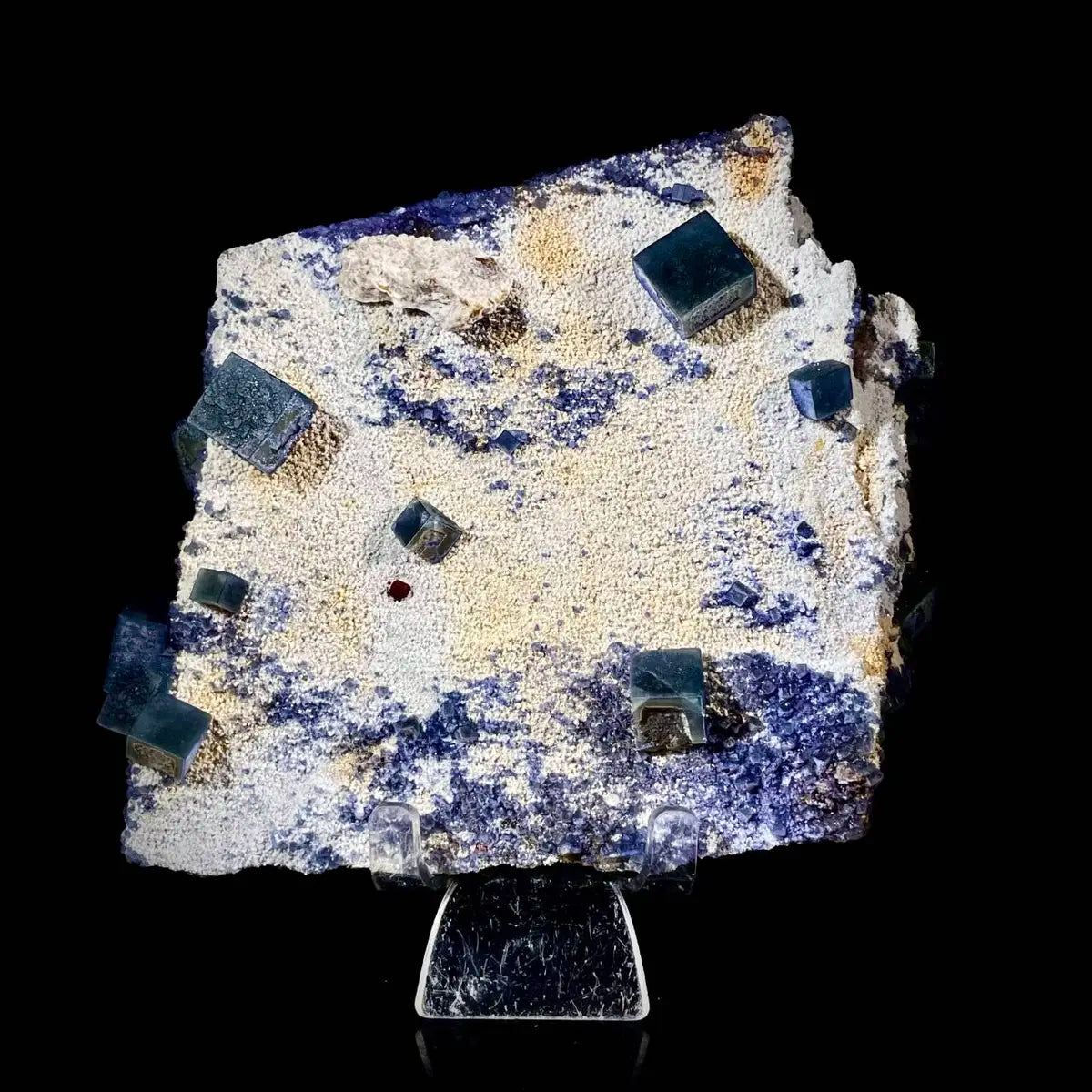 Natural Morandi Fluorite Crystal from Fujian, China | Mineral Specimen | 1290 g | 16*13*4 cm