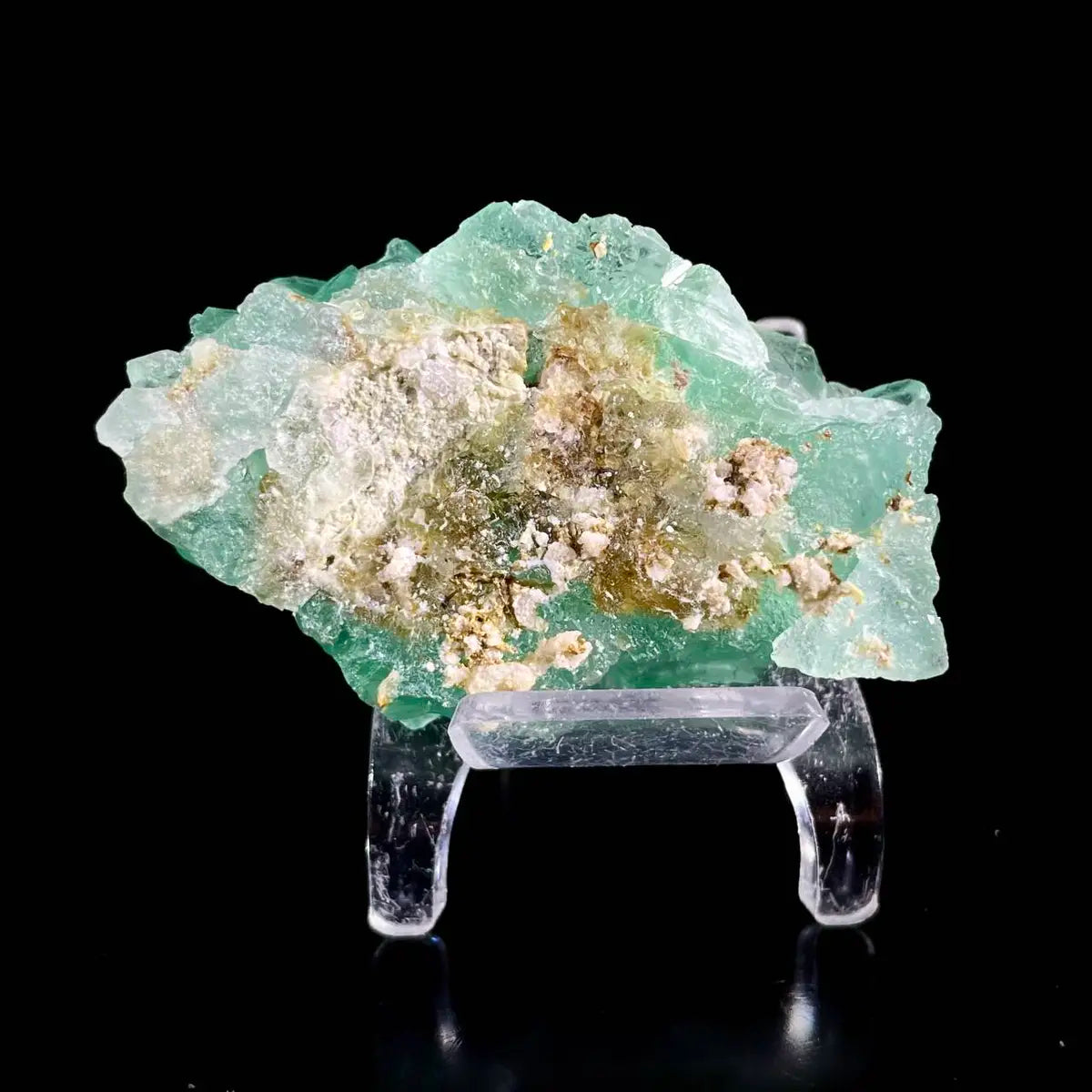 XHL Fluorite from Hunan, China | Natural Mineral Specimen Display Piece | 110 g | 6.5*4.5*3 cm