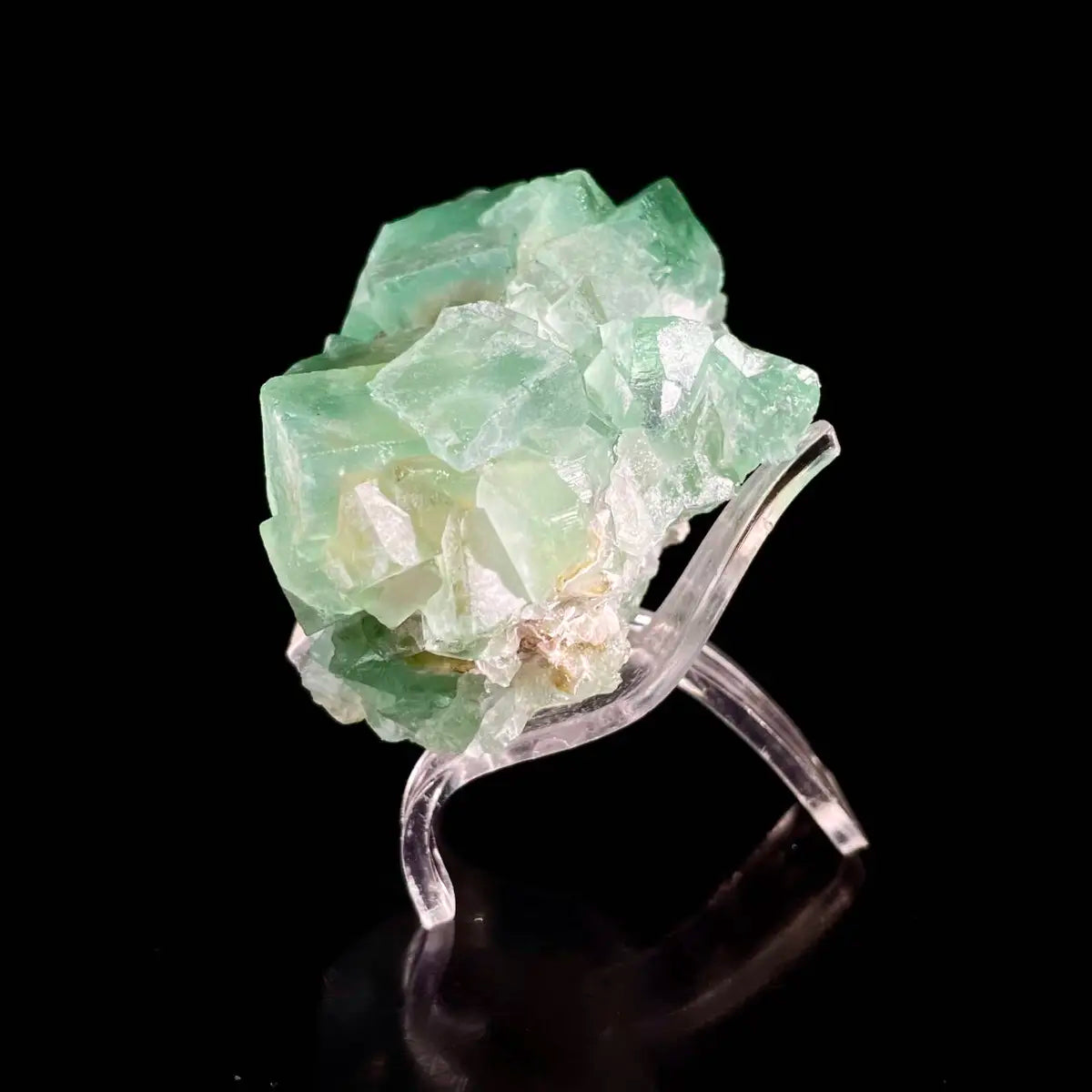 XHL Fluorite from Hunan, China | Natural Mineral Specimen Display Piece | 230 g | 7.5*5.5*3.5 cm