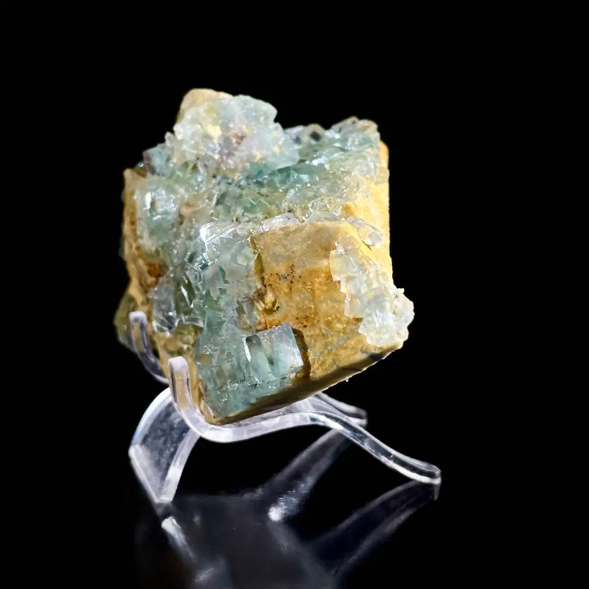 XHL Fluorite from Hunan, China | Natural Mineral Specimen Display Piece | 310 g | 11.5*7.5*3.5 cm