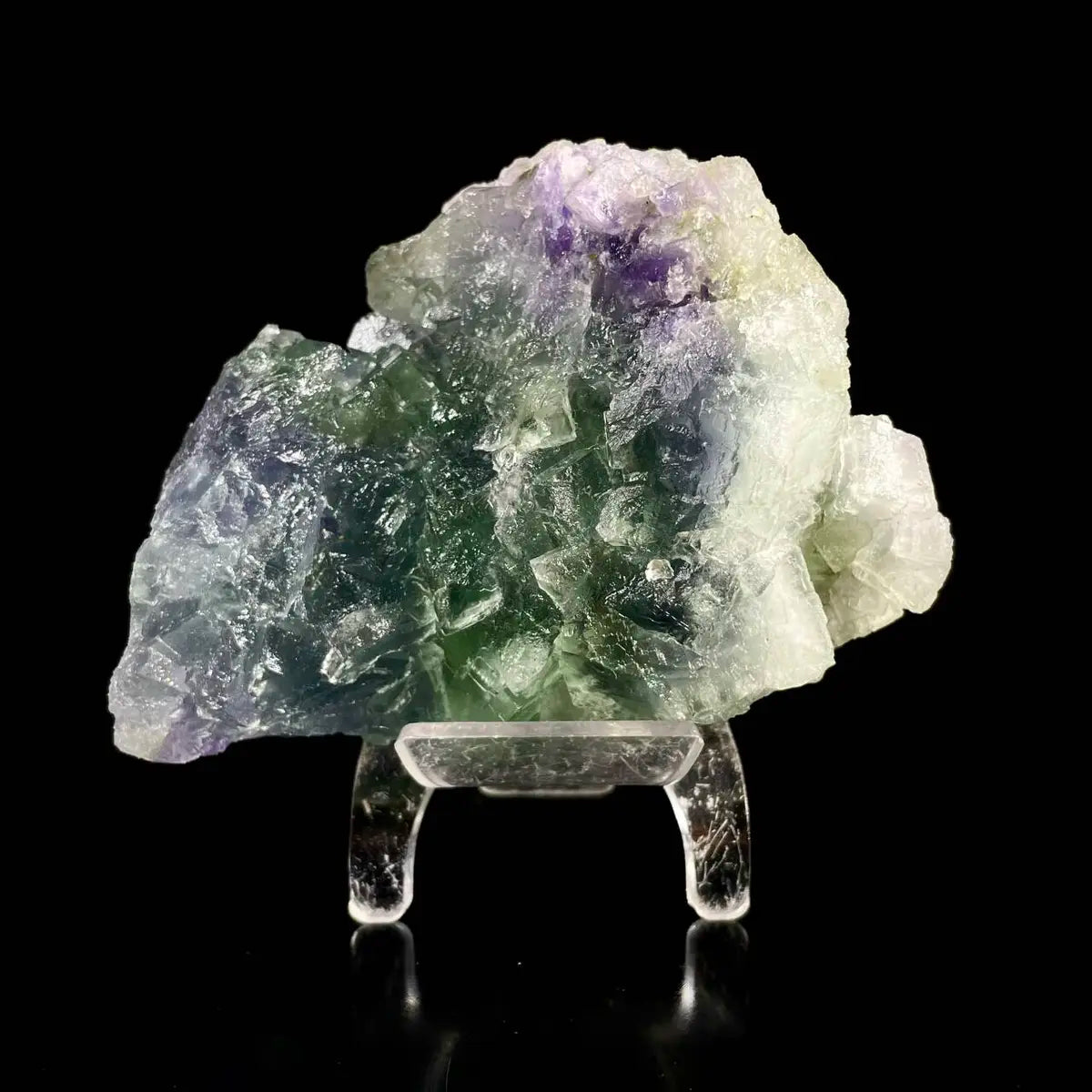 XHL Fluorite from Hunan, China | Natural Mineral Specimen Display Piece | 800 g | 12*8*7 cm