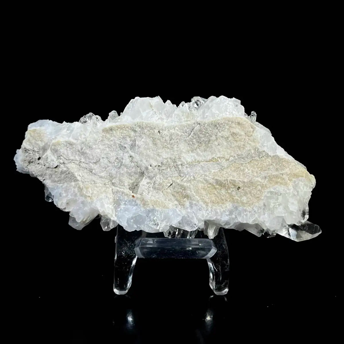 Natural Clear Quartz Crystal Cluster | Quartz Mineral Specimen | 60 g | 8*4*3 cm