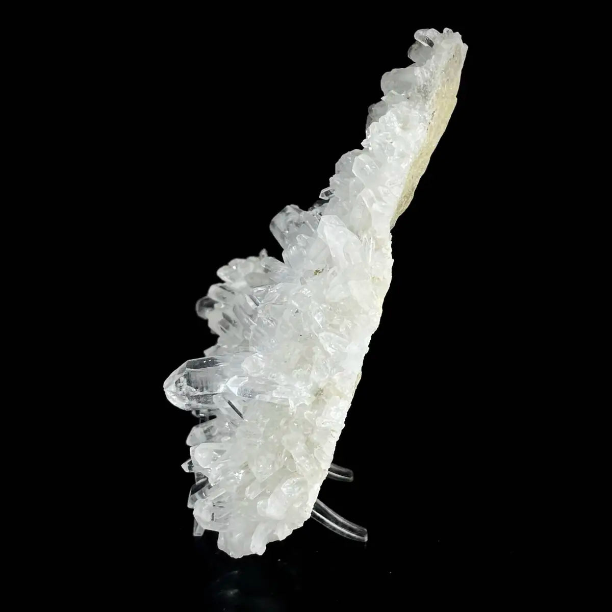 Natural Clear Quartz Crystal Cluster | Quartz Mineral Specimen | 430 g | 15.5*13*4.5 cm