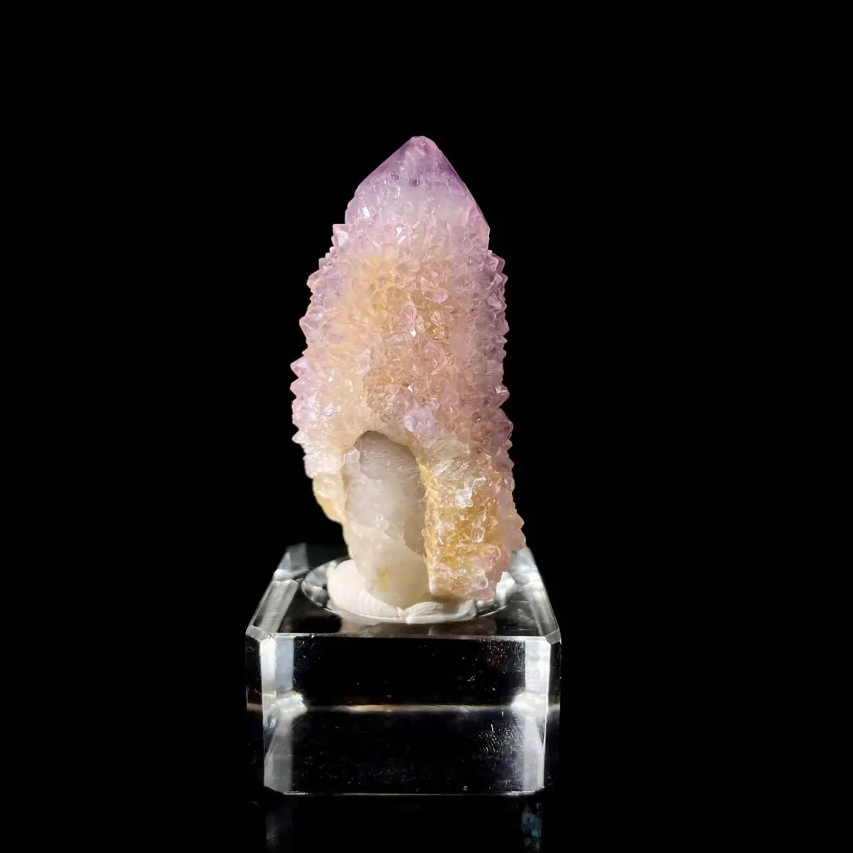 Cactus Quartz Crystal Cluster (Spirit Quartz) | Natural Quartz Mineral Specimen | 60 g | 6*3*2.5 cm
