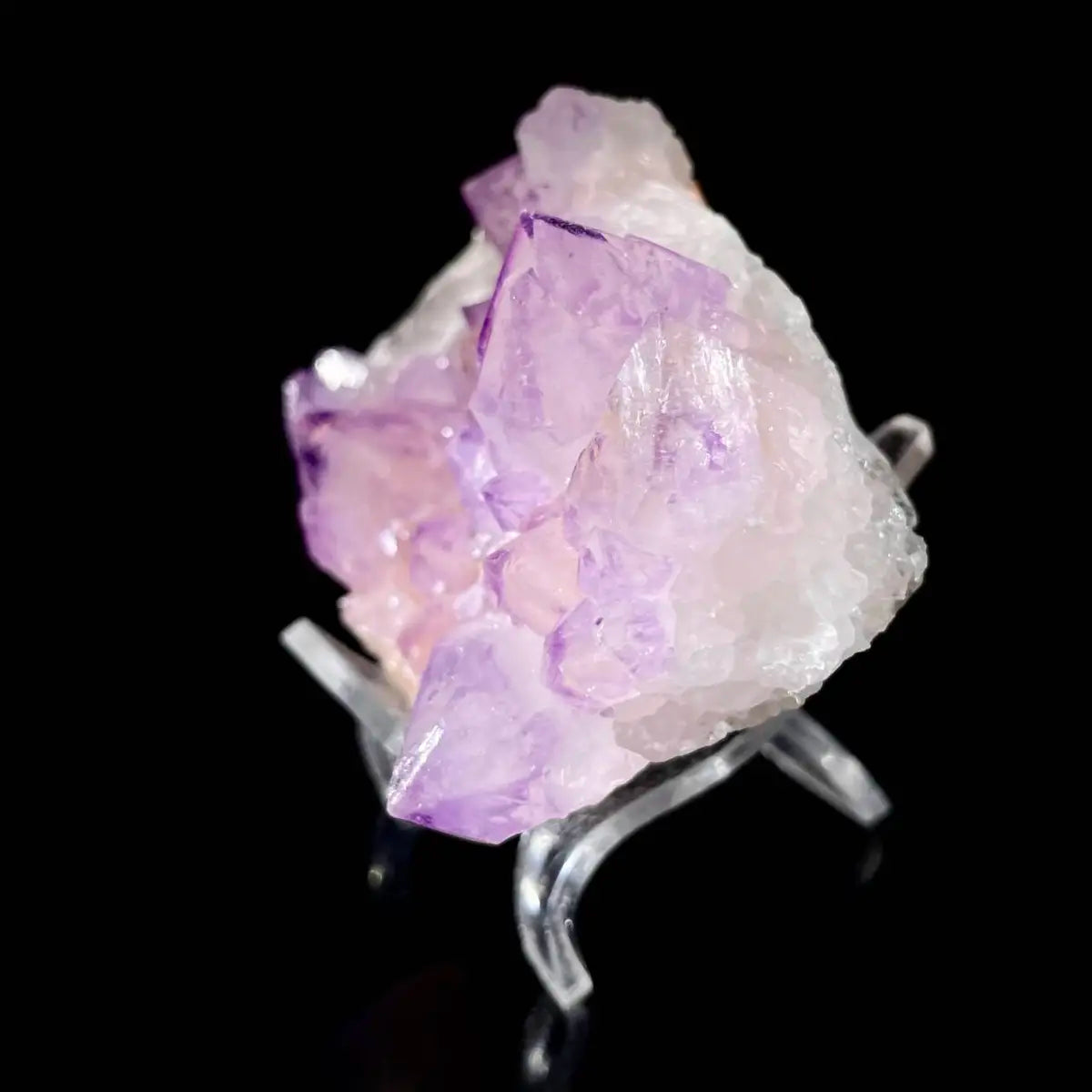 Cactus Quartz Crystal Cluster (Spirit Quartz) | Natural Quartz Mineral Specimen | 190 g | 8*6*4.5 cm