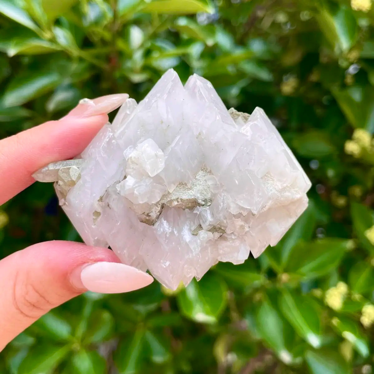 Yaogangxian Pink Calcite Foliated Crystal Cluster | Natural Pink Calcite Mineral Specimen | 120 g | 7*5.5*4 cm