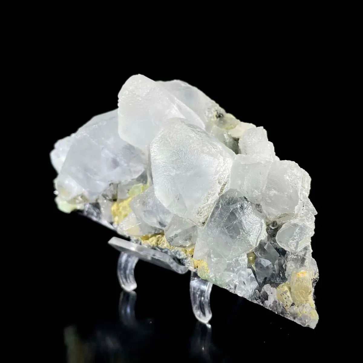 Calcite with Prehnite Association | Natural Mineral Specimen Display Piece | 390 g | 13*6*5 cm
