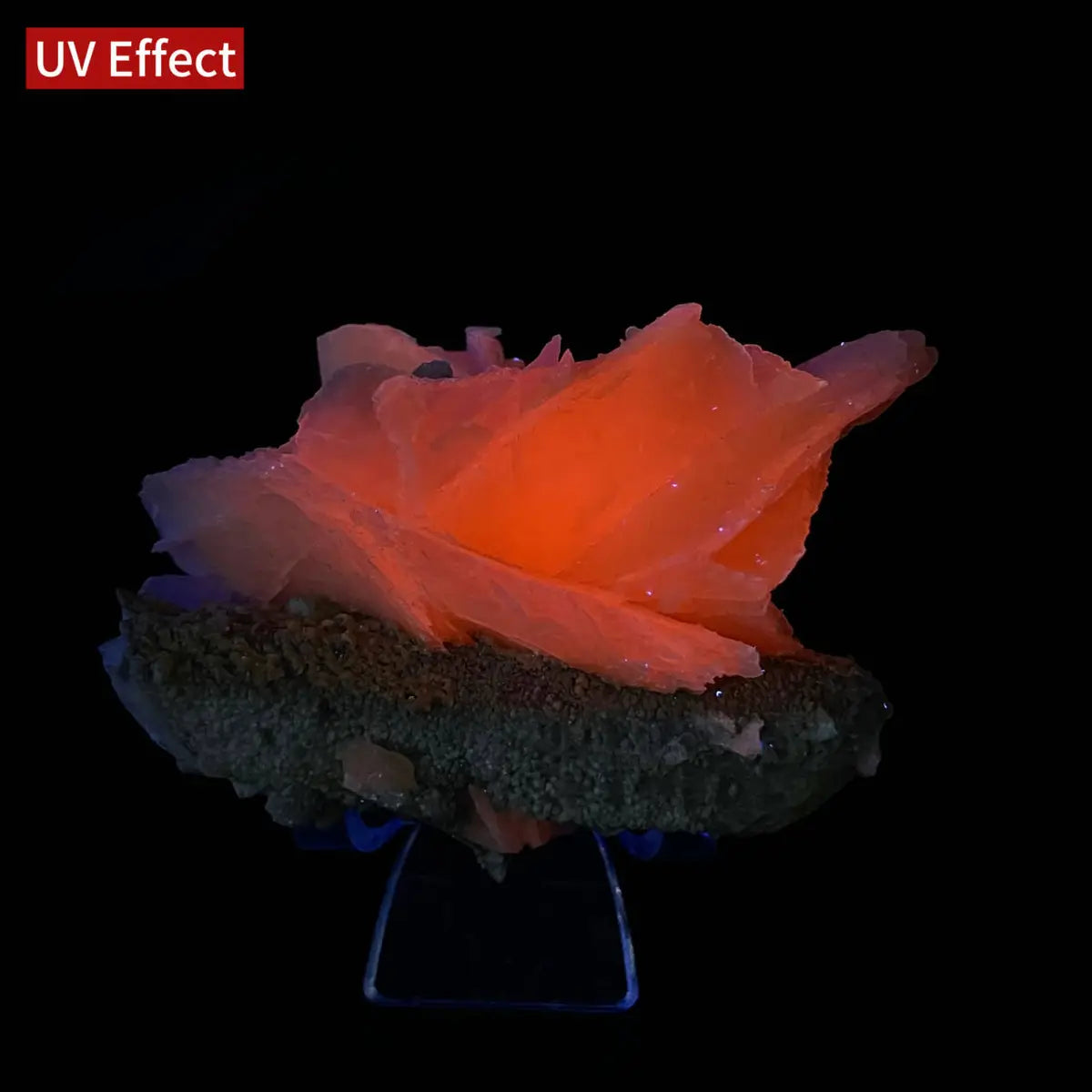 Calcite with Candle Quartz Association | Natural Mineral Specimen Display Piece | 130 g | 8*5*5 cm