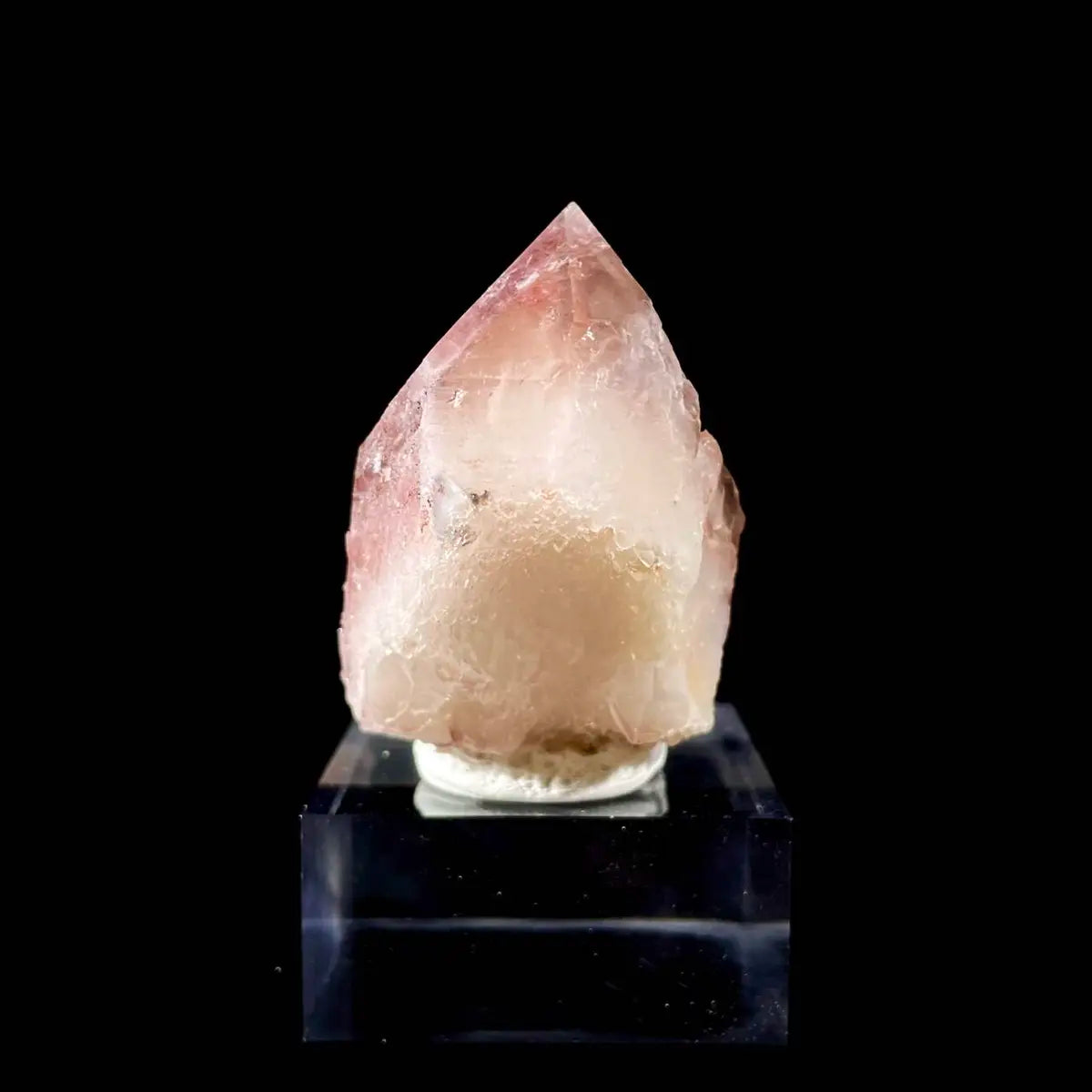 Natural Red Phantom Elestial Quartz on Matrix | Rare Phantom Quartz Mineral Specimen | High-Grade Collector’s Piece | 110 g | 4*6*5 cm