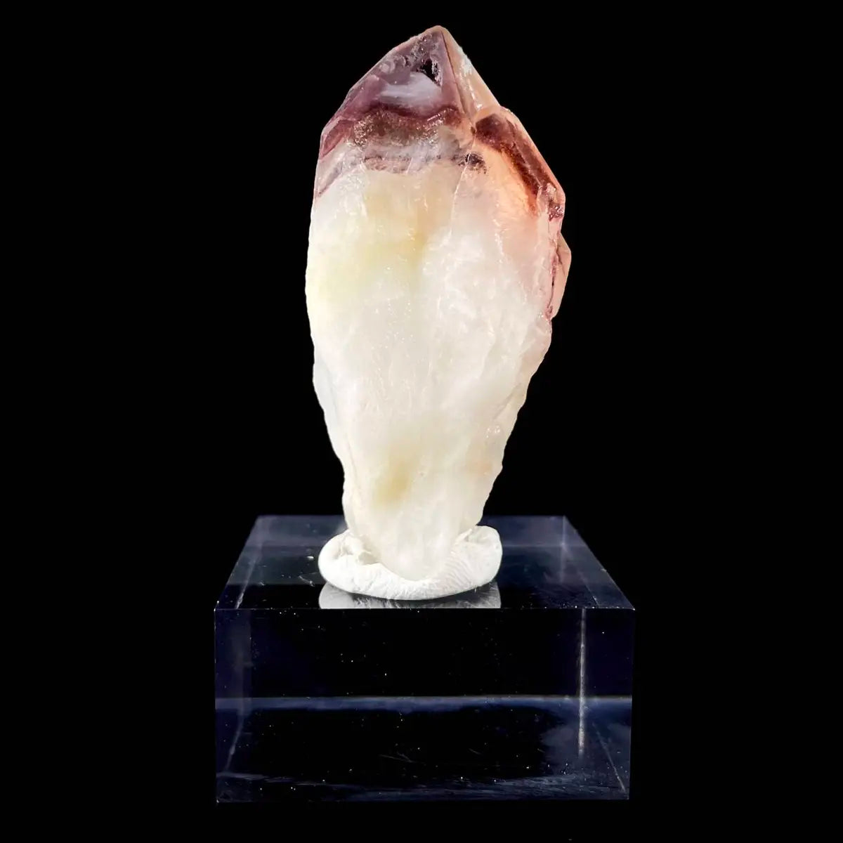 Natural Red Phantom Elestial Quartz on Matrix | Rare Phantom Quartz Mineral Specimen | High-Grade Collector’s Piece | 70 g | 7.5*3.5*3.5 cm