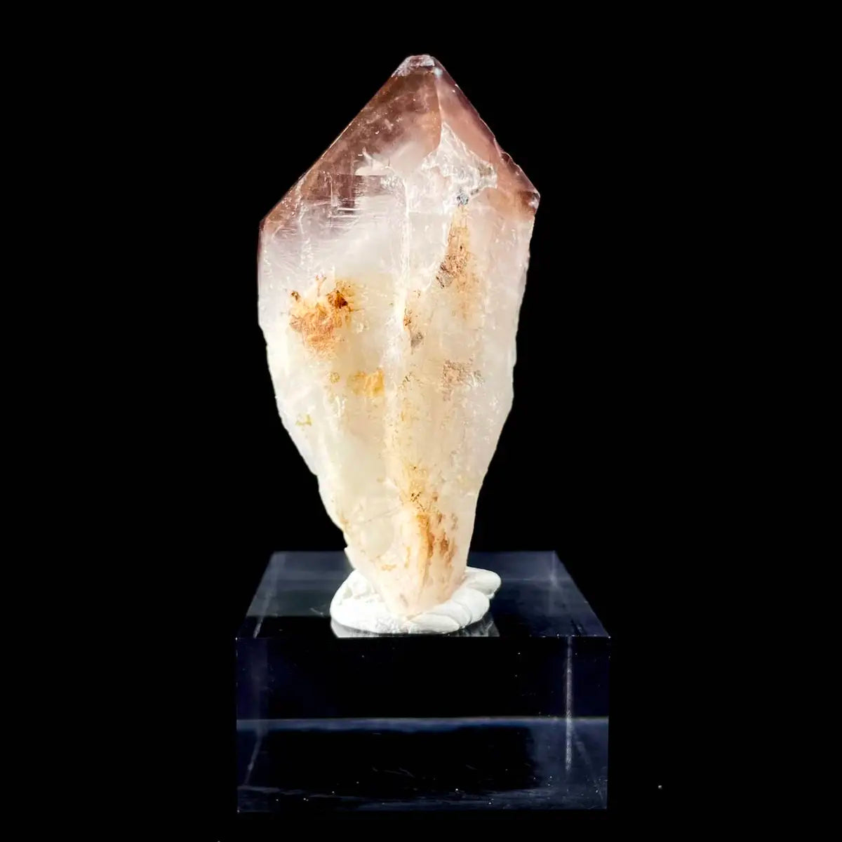 Natural Red Phantom Elestial Quartz on Matrix | Rare Phantom Quartz Mineral Specimen | High-Grade Collector’s Piece | 110 g | 7.5*4*4 cm