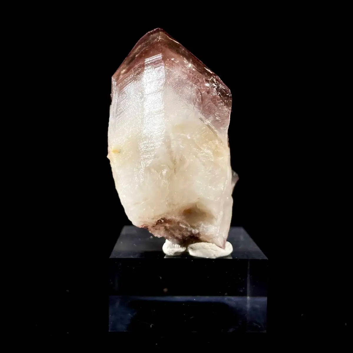 Natural Red Phantom Elestial Quartz on Matrix | Rare Phantom Quartz Mineral Specimen | High-Grade Collector’s Piece | 160 g | 6.5*7*3.5 cm