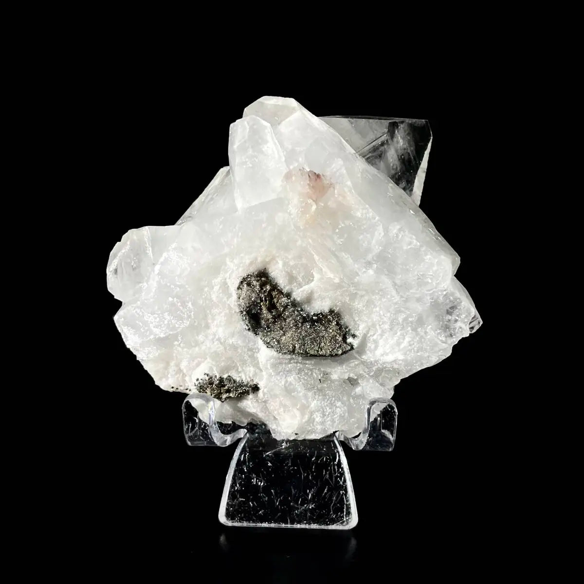 Natural Indian Diamond Aphophyllite Specimen | Rare Crystal Habit Mineral on Matrix | Collector’s Grade | 160 g | 7.5*7*4.5 cm