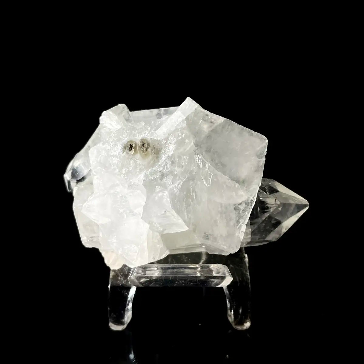 Natural Indian Diamond Aphophyllite Specimen | Rare Crystal Habit Mineral on Matrix | Collector’s Grade | 40 g | 5.5*3.5*3 cm
