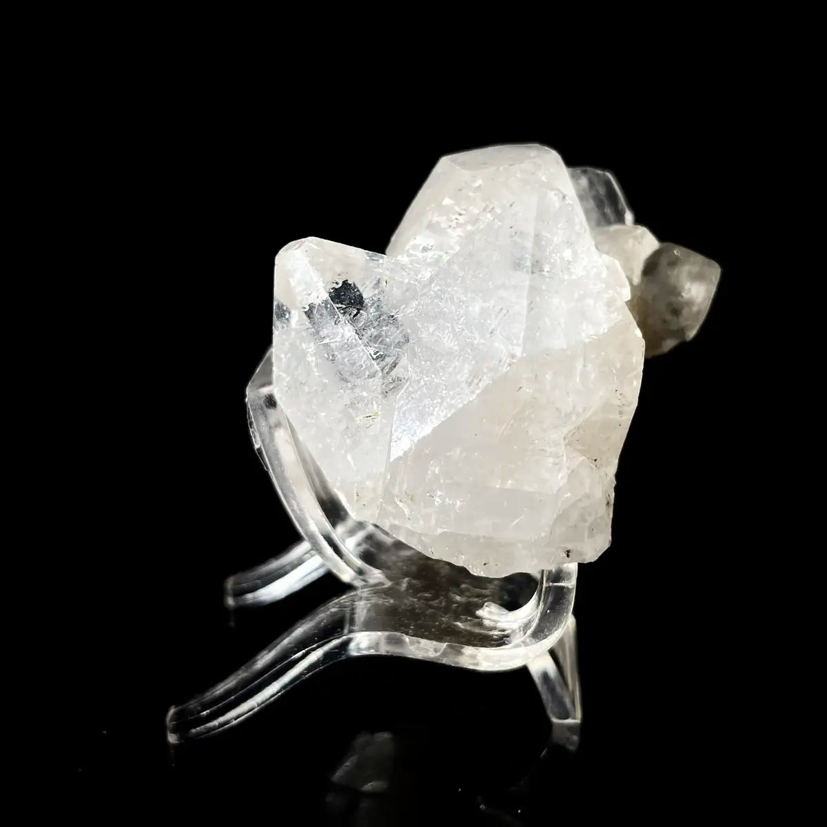 Natural Indian Diamond Aphophyllite Specimen | Rare Crystal Habit Mineral on Matrix | Collector’s Grade | 50 g | 4.5*4*4 cm