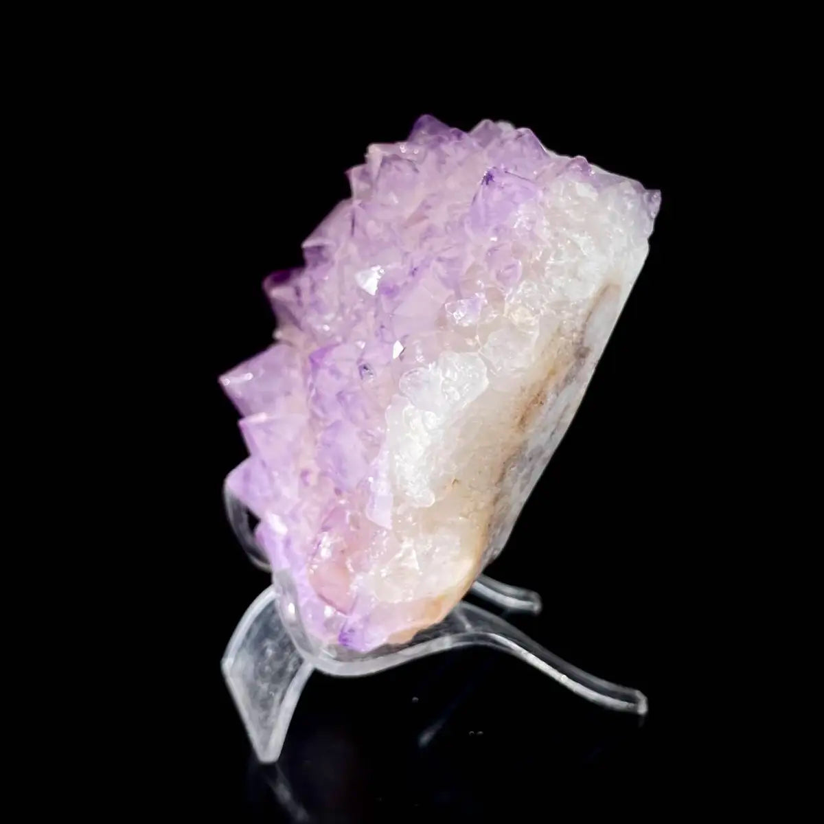 Cactus Quartz Crystal Cluster (Spirit Quartz) | Natural Quartz Mineral Specimen | 720 g | 13*10*4.5 cm