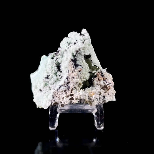 A672-Gibbsite with Hemimorphite Mineral Specimen | Natural Associated Crystal Cluster | 30 g | 4*3.5*2.5 cm