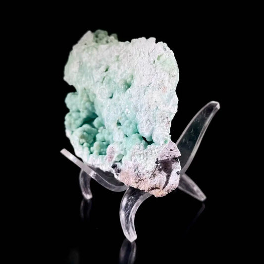 A681-Gibbsite with Hemimorphite Mineral Specimen | Natural Associated Crystal Cluster | 260 g | 9.5*6.5*5 cm