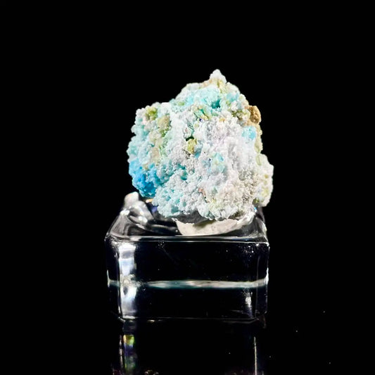 A698-Azurite with Gibbsite Mineral Specimen | Natural Multi-Mineral | 17g | 4*2.5*2.5 cm
