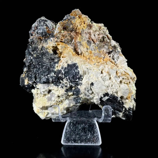Opal Hyalite Mineral Specimen | Natural Smoky Cluster | Spherical Hydrated Calcium Silicate Formation | 230 g | 9*9*5 cm