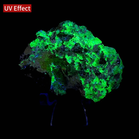 Opal Hyalite Mineral Specimen | Natural Smoky Cluster | Spherical Hydrated Calcium Silicate Formation | 160 g | 8*6*5.5 cm