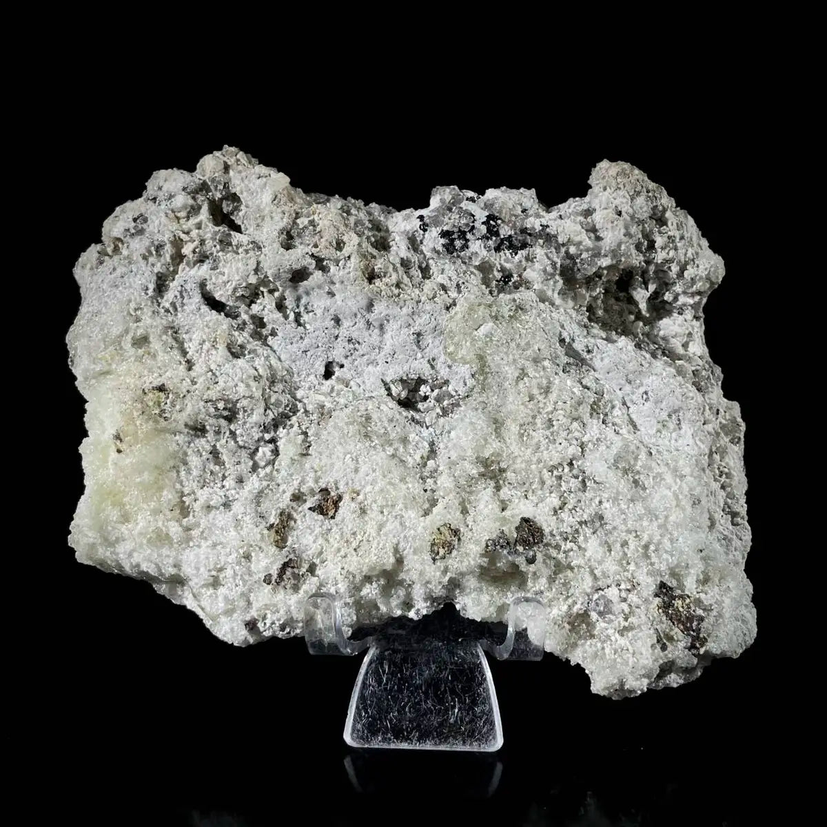 Opal Hyalite Mineral Specimen | Natural Smoky Cluster | Spherical Hydrated Calcium Silicate Formation | 410 g | 14*10.5*4 cm