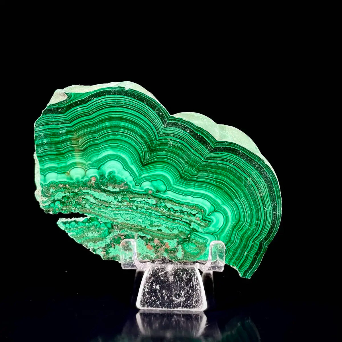 Natural Chrysocolla Crystal Specimen on Matrix | Rare Copper Silicate Mineral | Vibrant Blue-Green Mineral Collection Piece | 560 g | 11.5*7.5*1.5 cm
