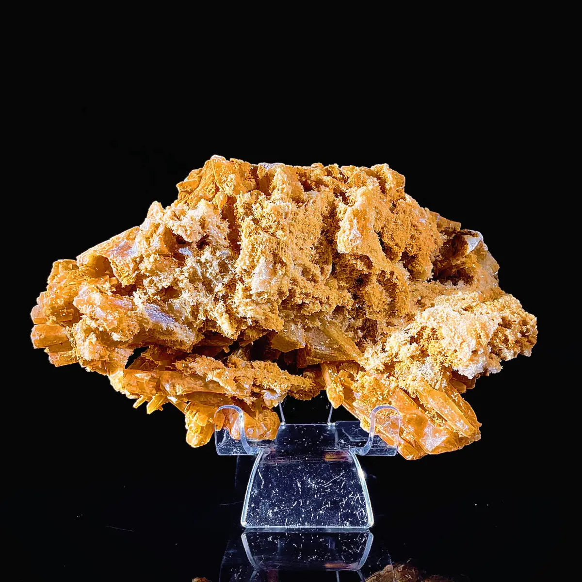 HuNan yellow calcite| Natural Calcite Mineral Specimen from China | 620 g | 13*12*8 cm
