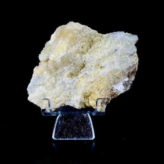 A612-Natural Selenite Flower Crystal from Guizhou, China | Mineral Specimen | 110 g | 9.5*7*1.5 cm
