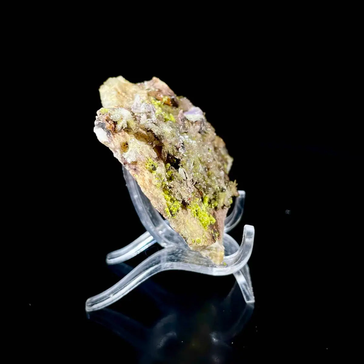 Natural Selenite Flower Crystal from Guizhou, China | Mineral Specimen | 110 g | 9.5*7*1.5 cm