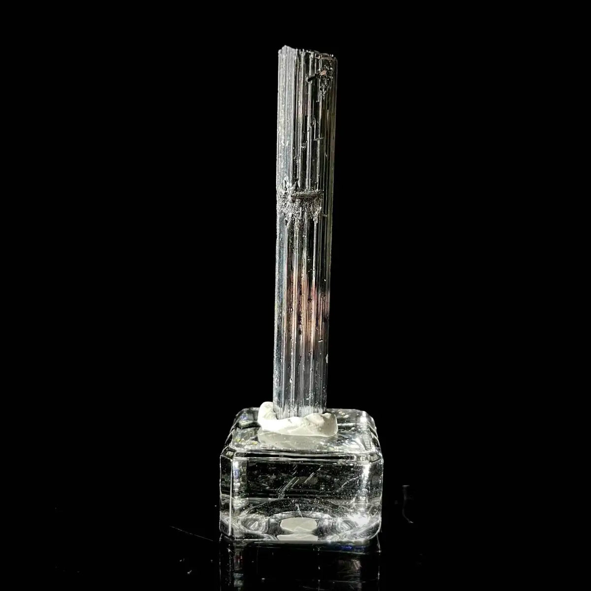 Stibnite Blade Crystal Cluster | Natural Antimony Sulfide Mineral Specimen | 120 g | 7*1*0.5 cm