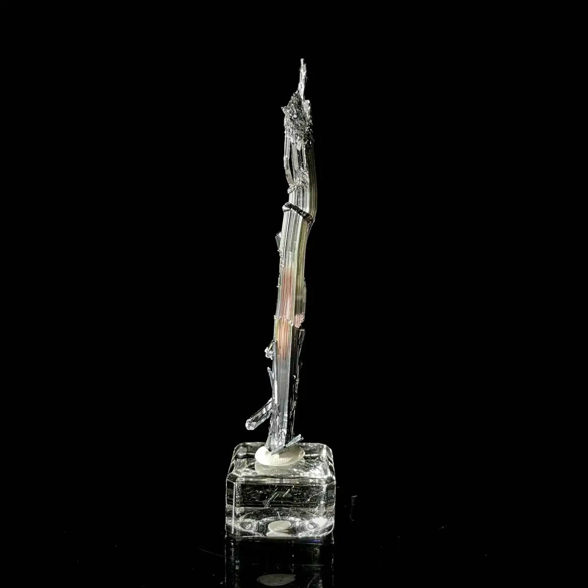 Stibnite Blade Crystal Cluster | Natural Antimony Sulfide Mineral Specimen | 27 g | 11*1*0.7 cm