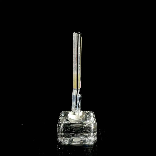 A884-Stibnite Blade Crystal Cluster | Natural Antimony Sulfide Mineral Specimen | 60 g | 6.5*0.7*0.5 cm