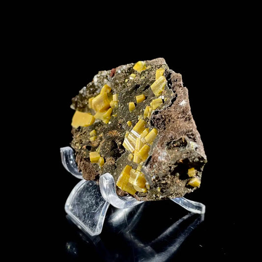 B17-atural Chlorite Quartz with Calcite on Matrix | Green Phantom Quartz Specimen from Mexico | Rare Mineral Association | 32 g | 6*4*1 cm