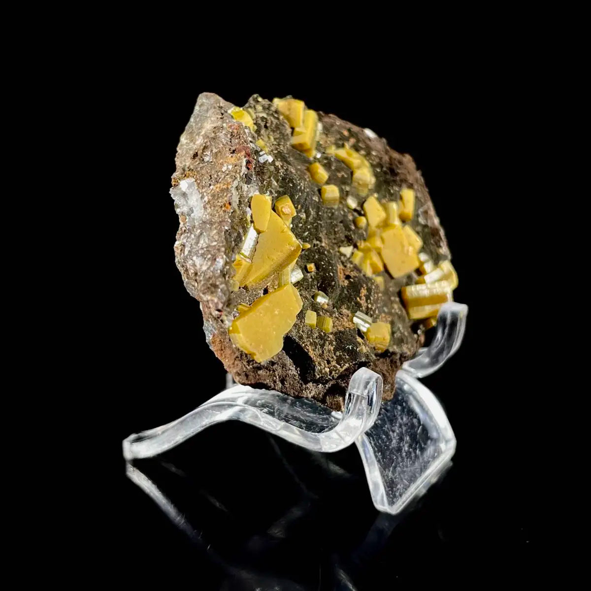 atural Chlorite Quartz with Calcite on Matrix | Green Phantom Quartz Specimen from Mexico | Rare Mineral Association | 32 g | 6*4*1 cm
