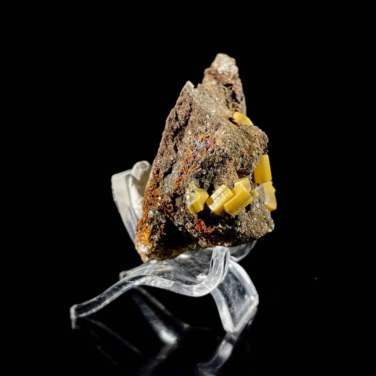 atural Chlorite Quartz with Calcite on Matrix | Green Phantom Quartz Specimen from Mexico | Rare Mineral Association | 43 g | 4.5*4*2.5 cm
