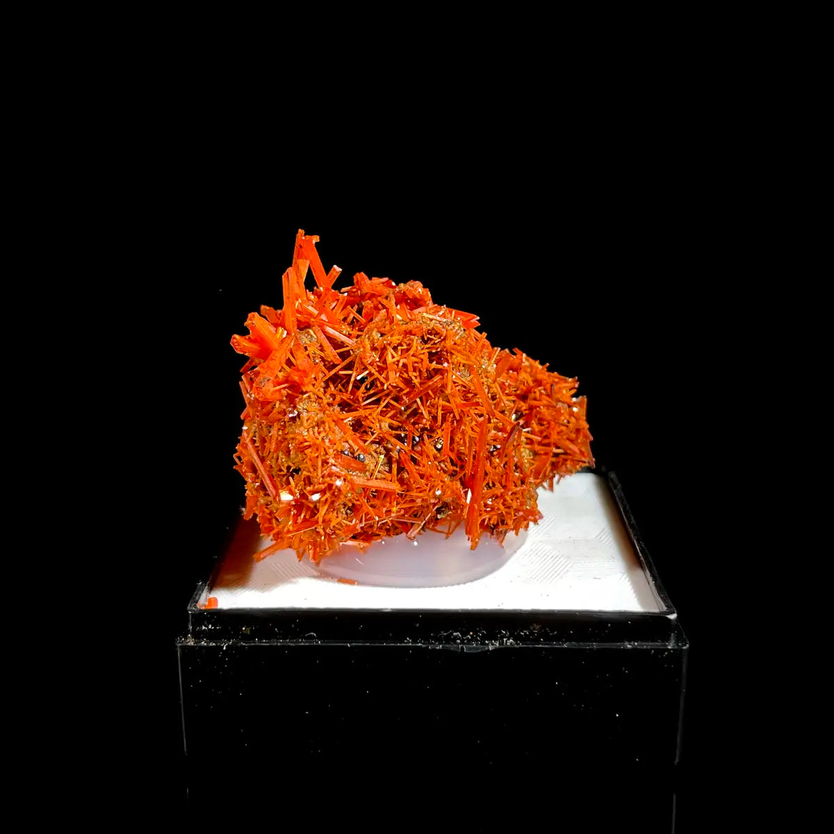 Natural Australian Crocoite Crystal Specimen | Rare Lead Chromate Mineral on Matrix | Collector’s Grade | 3.5*2.5*2.5 cm