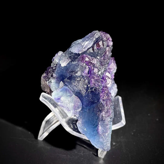 Natural Purple Fluorite Crystal Specimen | Zhejiang, China | 160g |8*6*4.5cm
